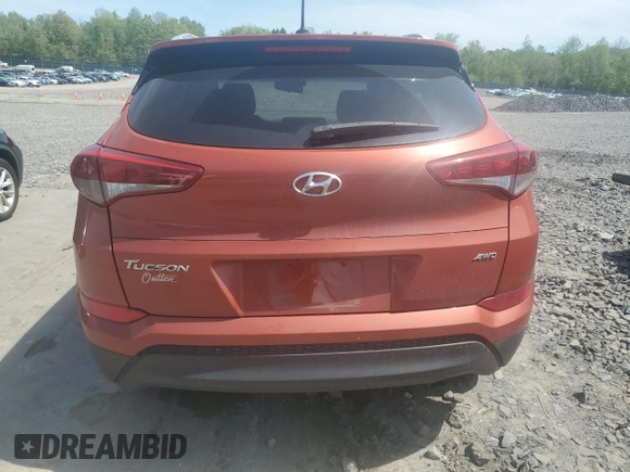 2016 Hyundai Tucson SE z VIN KM8J3CA41GU215612, wystawiony jako Copart lot #56111365 z przebiegiem 139 122 mil mil oraz Szkoda całkowita • Salvage title. Historia ofert i sprzedaży dostępna na DreamBid. Obrazek 6.