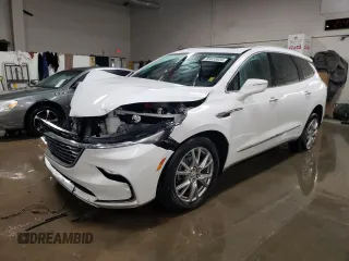2023 Buick Enclave Essence with VIN 5GAEVAKW2PJ194714, listed as a Copart auction lot 86823654 with 12,227 mi miles and Salvage Title. Bid and sale history available at carsss.com. Image 1.