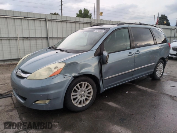 2008 Toyota Sienna XLE with VIN 5TDZK22C48S211733, listed as a Copart auction lot 61240625 with 166,778 mi miles and Salvage title. Bid and sale history available at DreamBid. Image 1.