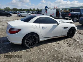 2015 Mercedes-Benz SLK-Class SLK 250 with VIN WDDPK4HA9FF108769, listed as a Copart auction lot 88453985 with 73,834 mi miles and Salvage Title. Bid and sale history available at carsss.com. Image 3.