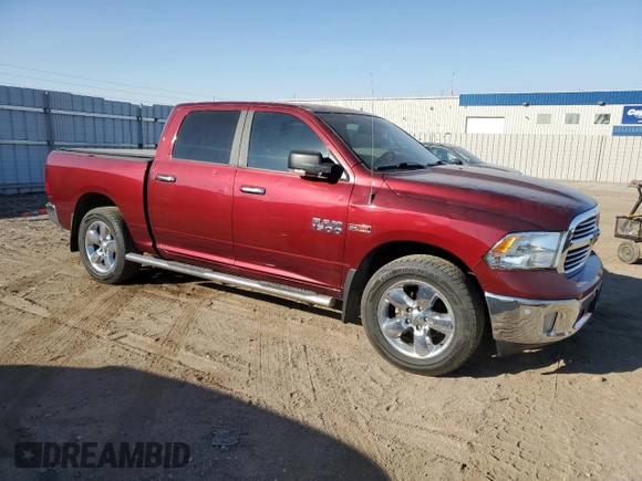 2017 Ram 1500 Big Horn with VIN 1C6RR7LM1HS876197, listed as a Copart auction lot 74246754 with 110,231 mi miles and Salvage Title. Bid and sale history available at carsss.com. Image 4.