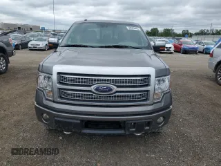 2012 Ford F-150 XL with VIN 1FTFW1ET1CFB55255, listed as a Copart auction lot 58023485 with 204,562 mi miles and Salvage title. Bid and sale history available at DreamBid. Image 5.