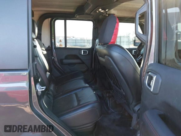 2020 Jeep Gladiator Rubicon with VIN 1C6JJTBG5LL179188, listed as a IAAI auction lot 41316367 with 136,670 mi miles and . Bid and sale history available at DreamBid. Image 8.