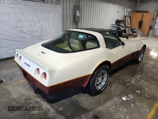 1981 Chevrolet Corvette with VIN 1G1AY876XBS414005, listed as a Copart auction lot 88344075 with 93,932 mi miles and Clean Title. Bid and sale history available at carsss.com. Image 4.