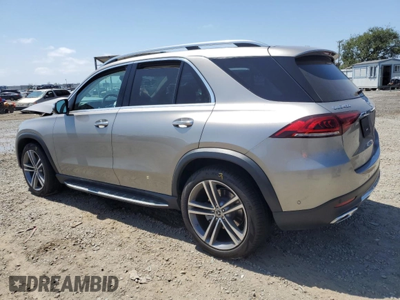 2021 Mercedes-Benz GLE 450 with VIN 4JGFB5KE3MA500840, listed as a Copart auction lot 54080135 with 35,614 mi miles and Salvage title. Bid and sale history available at DreamBid. Image 2.