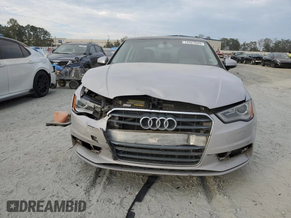2015 Audi A3 2.0 TDI Premium Plus with VIN WAUCJGFF0F1043994, listed as a Copart auction lot 74427644 with 99,009 mi miles and Clean Title. Bid and sale history available at carsss.com. Image 5.
