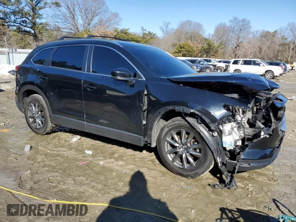 2020 Mazda CX-9 Sport with VIN JM3TCBBY3L0418714, listed as a Copart auction lot 42557275 with 63,663 mi miles and Clean Title. Bid and sale history available at carsss.com. Image 4.