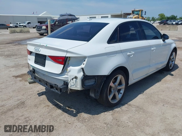 2015 Audi A3 Premium with VIN WAUACGFF4F1080063, listed as a IAAI auction lot 42496598 with 90,906 mi miles and . Bid and sale history available at DreamBid. Image 4.