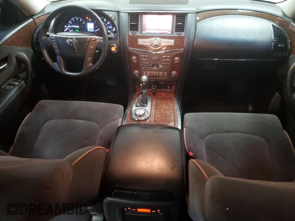 2017 Nissan Armada SV with VIN JN8AY2NC0H9503700, listed as a Copart auction lot 50528635 with 89,518 mi miles and Clean Title. Bid and sale history available at carsss.com. Image 8.