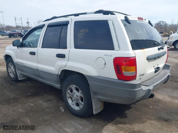 1999 Jeep Grand Cherokee Laredo with VIN 1J4GW58SXXC623404, listed as a IAAI auction lot 41838797 with 0 mi miles. Bid and sale history available at carsss.com. Image 3.
