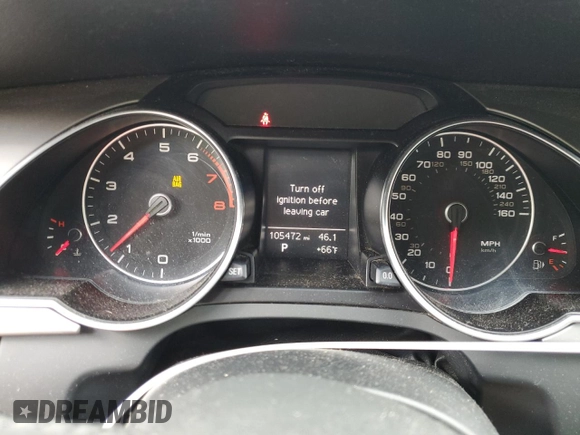 2013 Audi A5 Premium Plus z VIN WAULFAFH5DN006431, wystawiony jako Copart lot #55587605 z przebiegiem 105 472 mil mil oraz Szkoda całkowita • Salvage title. Historia ofert i sprzedaży dostępna na DreamBid. Obrazek 9.