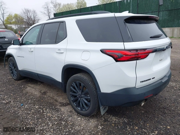 2022 Chevrolet Traverse RS with VIN 1GNEVJKW6NJ111191, listed as a IAAI auction lot 41990233 with 58,532 mi miles. Bid and sale history available at carsss.com. Image 3.