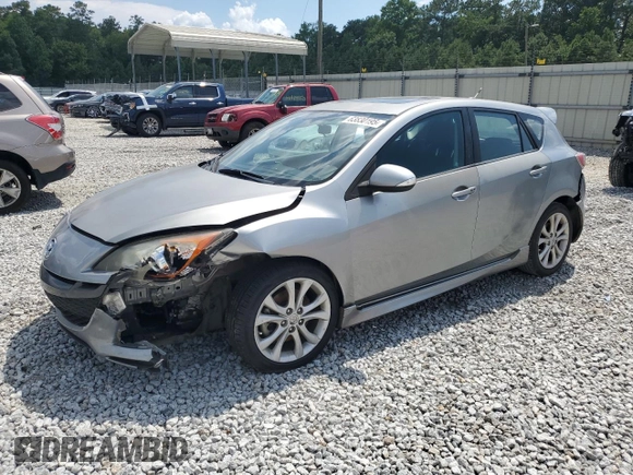 2010 Mazda 3 S Sport with VIN JM1BL1H5XA1317706, listed as a Copart auction lot 63830195 with 141,107 mi miles and Salvage title. Bid and sale history available at DreamBid. Image 1.