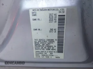 2018 Nissan Altima S with VIN 1N4AL3AP2JC239743, listed as a IAAI auction lot 41683606 with 141,354 mi miles and . Bid and sale history available at DreamBid. Image 9.