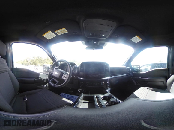 2023 Ford F-150 XL with VIN 1FTFW1E54PFC37083, listed as a IAAI auction lot 42247096 with 28,344 mi miles and . Bid and sale history available at DreamBid. Image 21.