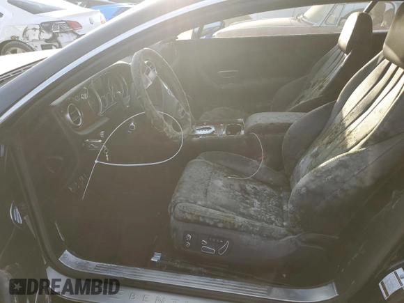 2013 Bentley Continental GT with VIN SCBFT7ZA4DC083123, listed as a Copart auction lot 75113674 with Not Provided miles and Salvage Title. Bid and sale history available at DreamBid. Image 7.