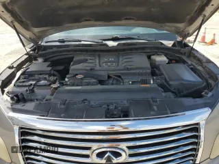 2011 Infiniti QX56 8-passenger with VIN JN8AZ2ND0B9701819, listed as a Copart auction lot 54975635 with 186,584 mi miles and Clean Title. Bid and sale history available at carsss.com. Image 12.