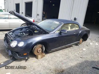 2013 Bentley Continental GT with VIN SCBGT3ZA1DC084534, listed as a Copart auction lot 72056494 with 25,610 mi miles and Non Repairable. Bid and sale history available at DreamBid. Image 1.