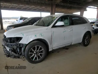 2012 Audi Q5 2.0T Premium with VIN WA1CFAFPXCA087758, listed as a Copart auction lot 47077675 with 124,866 mi miles and Salvage Title. Bid and sale history available at carsss.com. Image 1.