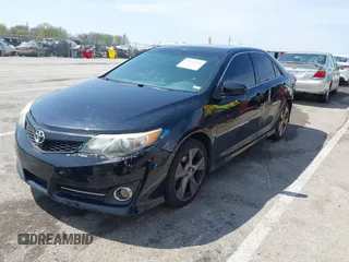 2012 Toyota Camry SE with VIN 4T1BK1FK9CU004865, listed as a IAAI auction lot 41928159 with 216,702 mi miles. Bid and sale history available at carsss.com. Image 2.