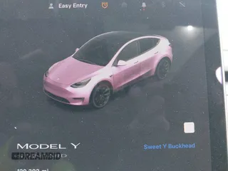 2021 Tesla Model Y Standard Range with VIN 5YJYGDED8MF122985, listed as a IAAI auction lot 41430423 with 120,302 mi miles and . Bid and sale history available at carsss.com. Image 14.