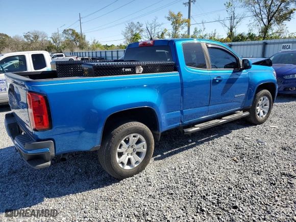 2022 Chevrolet Colorado 2WD LT with VIN 1GCHSCEN3N1104292, listed as a Copart auction lot 84904894 with 24,357 mi miles and Salvage Title. Bid and sale history available at carsss.com. Image 3.