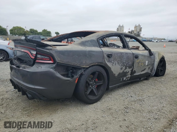 2016 Dodge Charger R/T with VIN 2C3CDXCT5GH302085, listed as a Copart auction lot 57583955 with Not provided miles and Non repairable. Bid and sale history available at DreamBid. Image 3.