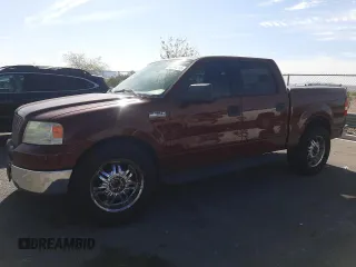 2006 Ford F-150 XLT with VIN 1FTPW12556KB24158, listed as a Copart auction lot 58204215 with 156,338 mi miles and Salvage title. Bid and sale history available at DreamBid. Image 1.