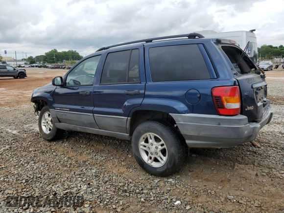 2002 Jeep Grand Cherokee Laredo z VIN 1J4GX48S52C148308, wystawiony jako Copart lot #58755165 z przebiegiem Nie podano mil oraz Nie do naprawy • Non repairable. Historia ofert i sprzedaży dostępna na DreamBid. Obrazek 2.