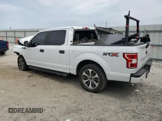 2019 Ford F-150 XL with VIN 1FTEW1C57KFD41736, listed as a Copart auction lot 50130005 with Not Provided miles and Non Repairable. Bid and sale history available at carsss.com. Image 2.