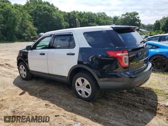 2013 Ford Utility Police Interceptor with VIN 1FM5K8AR2DGC63501, listed as a Copart auction lot 63795064 with 187,512 mi miles and Salvage Title. Bid and sale history available at carsss.com. Image 2.