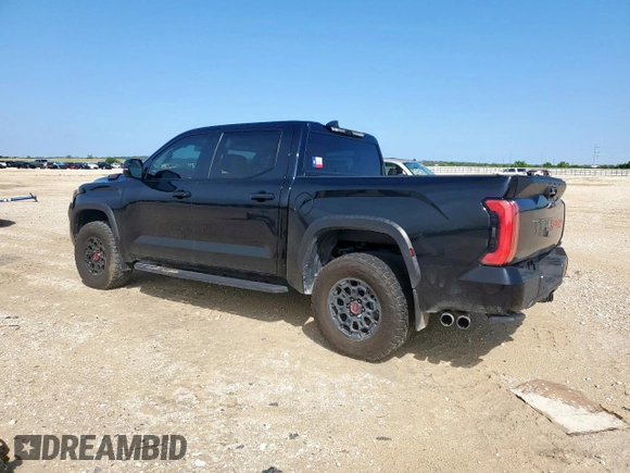 2024 Toyota Tundra TRD Pro Hybrid with VIN 5TFPC5DB3RX081207, listed as a Copart auction lot 58406695 with 10,963 mi miles and Salvage title. Bid and sale history available at DreamBid. Image 2.