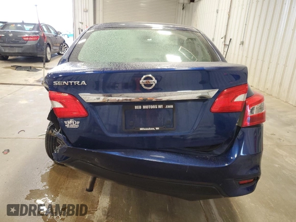 2018 Nissan Sentra S with VIN 3N1AB7AP5JY281466, listed as a Copart auction lot 47086765 with 150,464 mi miles and Non Repairable. Bid and sale history available at carsss.com. Image 6.
