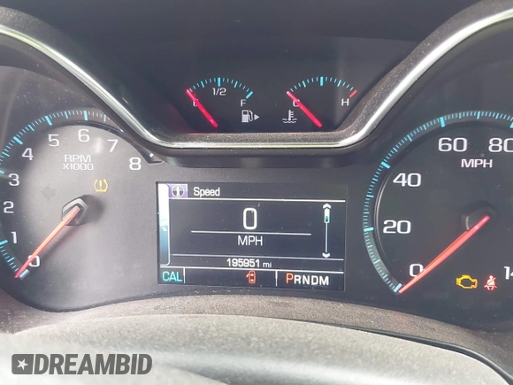 2016 Chevrolet Impala LT with VIN 2G1115S33G9205696, listed as a IAAI auction lot 42166895 with 195,951 mi miles and . Bid and sale history available at DreamBid. Image 7.