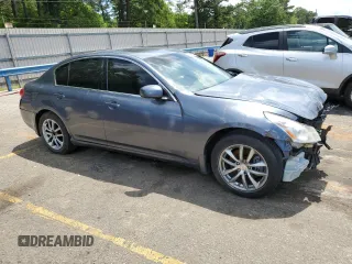 2008 Infiniti G35 with VIN JNKBV61E18M205983, listed as a Copart auction lot 51067304 with 124,945 mi miles and Clean Title. Bid and sale history available at DreamBid. Image 4.