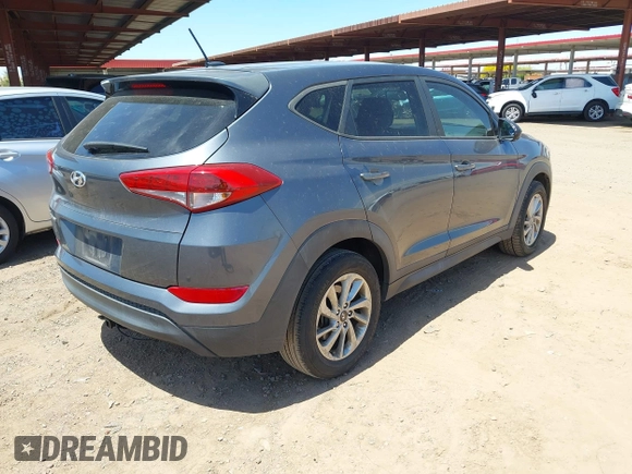 2017 Hyundai Tucson SE with VIN KM8J23A47HU539717, listed as a IAAI auction lot 42158049 with 81,570 mi miles and . Bid and sale history available at DreamBid. Image 4.