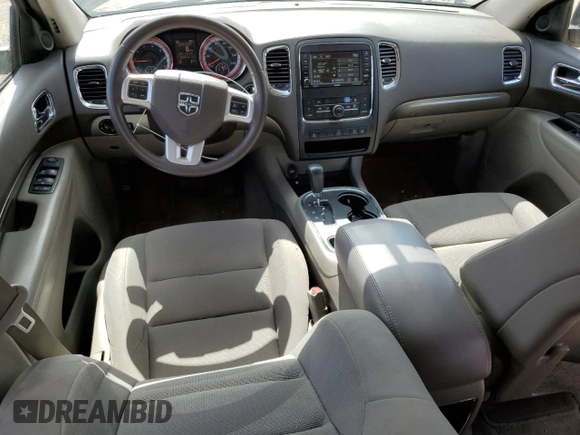 2013 Dodge Durango SXT with VIN 1C4RDJAG0DC693413, listed as a Copart auction lot 51777405 with 160,231 mi miles and Salvage Title. Bid and sale history available at carsss.com. Image 8.