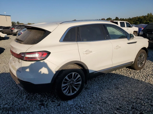 2020 Lincoln Nautilus Standard with VIN 2LMPJ6J96LBL26495, listed as a Copart auction lot 77384634 with 25,675 mi miles and Salvage Title. Bid and sale history available at carsss.com. Image 3.