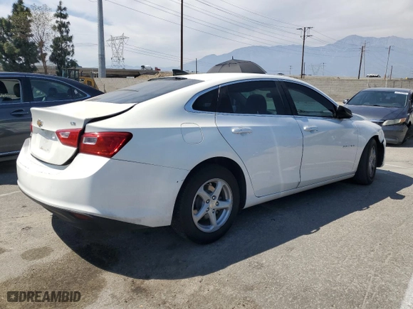 2016 Chevrolet Malibu LS with VIN 1G1ZB5STXGF229470, listed as a Copart auction lot 52825755 with 115,135 mi miles and Clean Title. Bid and sale history available at carsss.com. Image 3.