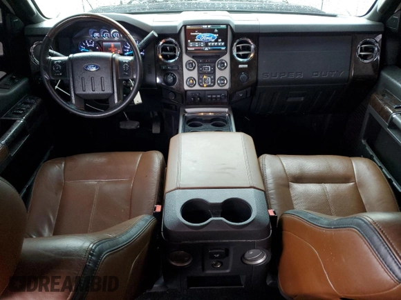 2014 Ford F-350 XLT with VIN 1FT8W3BT4EEA91035, listed as a Copart auction lot 55410825 with 325,977 mi miles and Salvage title. Bid and sale history available at DreamBid. Image 8.