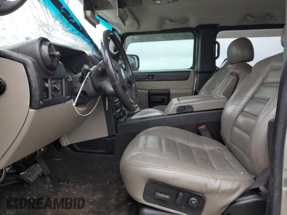 2005 Hummer H2 SUV with VIN 5GRGN23U85H119139, listed as a Copart auction lot 48065745 with 178,449 mi miles and Salvage Title. Bid and sale history available at carsss.com. Image 7.