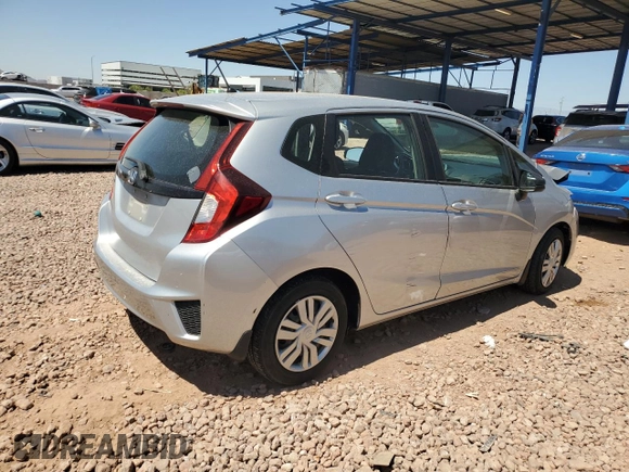 2015 Honda Fit LX with VIN 3HGGK5H5XFM742046, listed as a Copart auction lot 52168915 with 71,601 mi miles and Salvage Title. Bid and sale history available at carsss.com. Image 3.