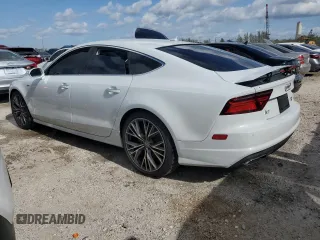 2018 Audi A7 Prestige with VIN WAU23AFC8JN063209, listed as a Copart auction lot 48946383 with 0 mi miles. Bid and sale history available at carsss.com. Image 2.