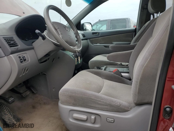 2009 Toyota Sienna CE with VIN 5TDZK23C79S268511, listed as a Copart auction lot 51369635 with 223,791 mi miles and Clean Title. Bid and sale history available at carsss.com. Image 7.