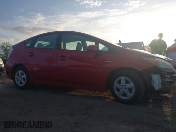 2011 Toyota Prius I with VIN JTDKN3DU8B5373799, listed as a IAAI auction lot 41904662 with 149,749 mi miles. Bid and sale history available at carsss.com. Image 14.