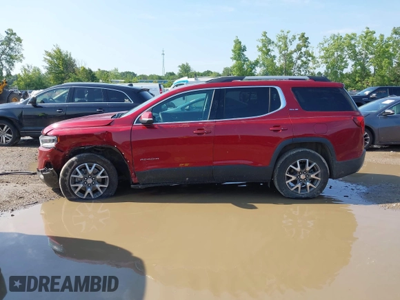 2020 GMC Acadia SLE with VIN 1GKKNRLS9LZ222083, listed as a IAAI auction lot 42552979 with 21,669 mi miles and . Bid and sale history available at DreamBid. Image 14.
