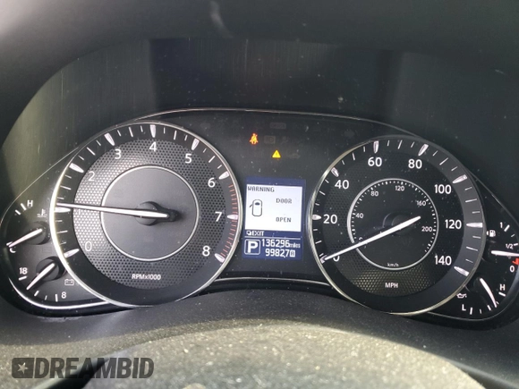 2017 Nissan Armada SV with VIN JN8AY2NC7H9507419, listed as a Copart auction lot 49708345 with 136,296 mi miles and Salvage Title. Bid and sale history available at DreamBid. Image 9.