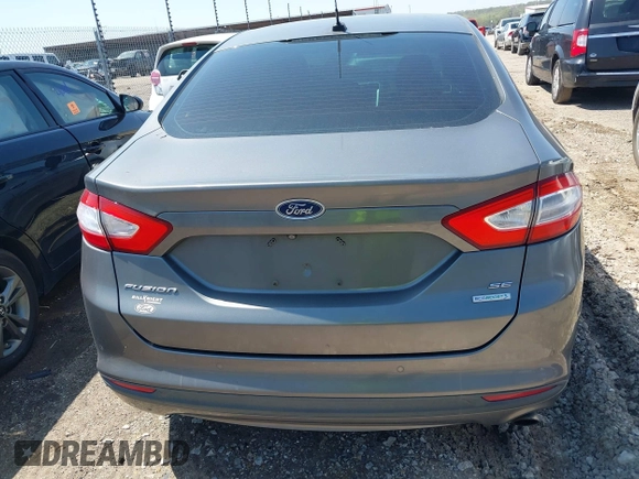 2014 Ford Fusion SE with VIN 3FA6P0HD9ER169363, listed as a IAAI auction lot 41994495 with 1,258,935 mi miles and . Bid and sale history available at DreamBid. Image 16.