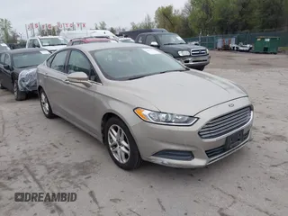 2015 Ford Fusion SE with VIN 3FA6P0H70FR101223, listed as a IAAI auction lot 42005741 with 107,564 mi miles. Bid and sale history available at carsss.com. Image 1.
