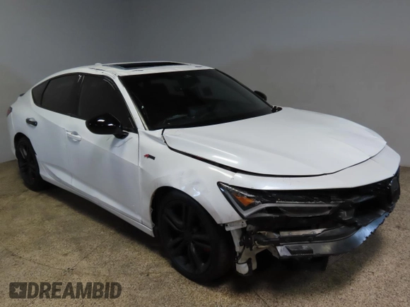 2023 Acura Integra w/A-Spec Package with VIN 19UDE4H3XPA023283, listed as a Copart auction lot 79483704 with 19,277 mi miles and Clean Title. Bid and sale history available at carsss.com. Image 1.